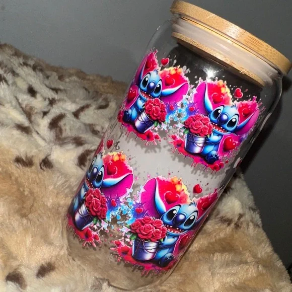 Heartfelt Blue Character Art Jar - Picture 3 of 4